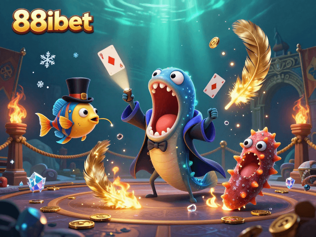 Engage with thrilling games and jackpots at 88ibet's vibrant underwater casino scene.