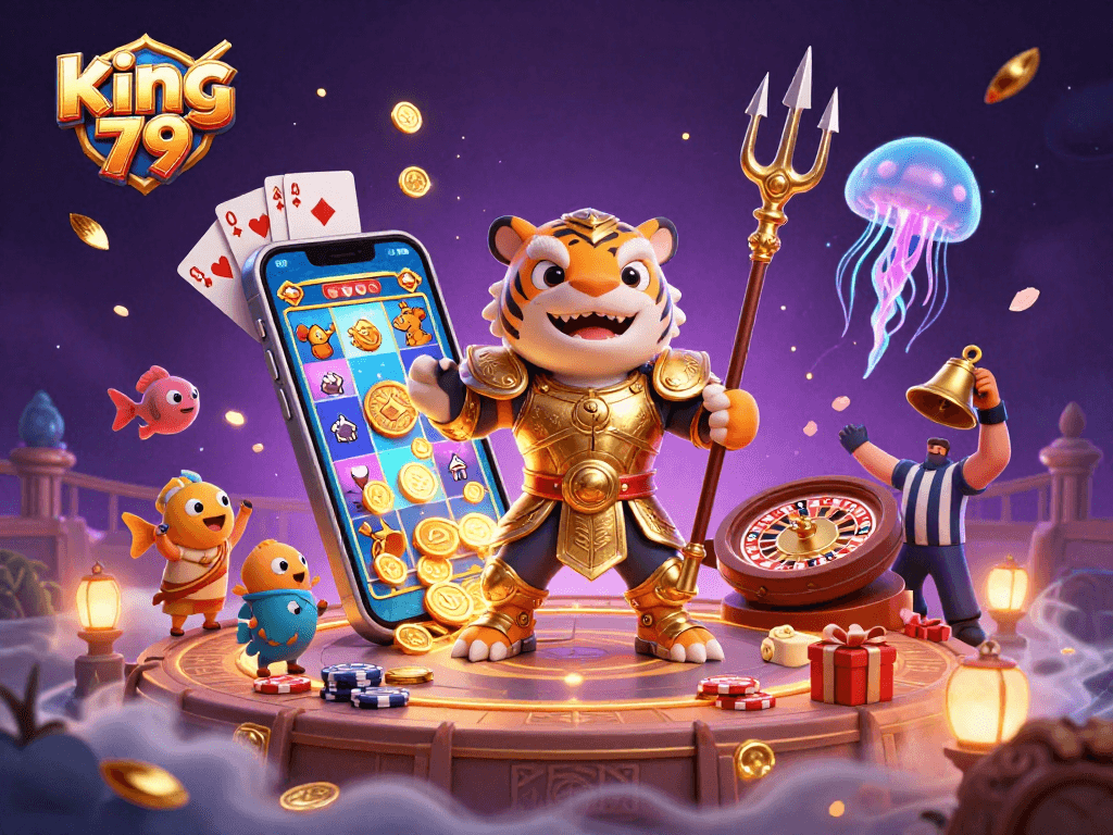 Engage with king 79 as a shark gladiator rules the underwater colosseum with thrilling slot games.
