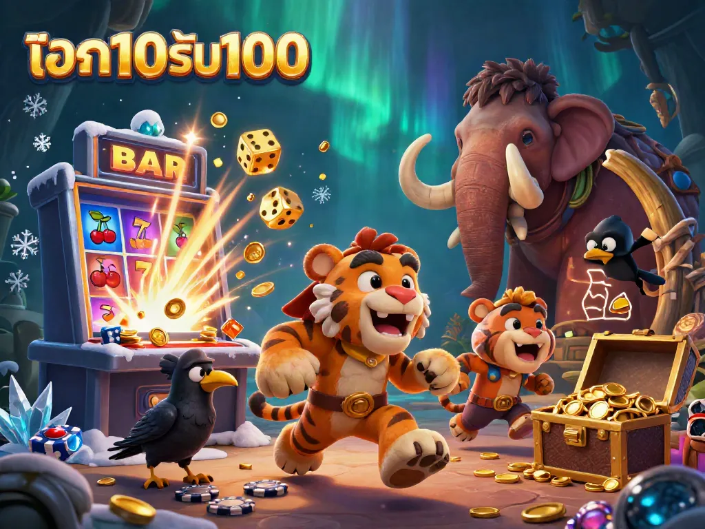 เล่นเกมในคาสิโนกับฝาก10รับ100 โปรโมชั่นที่น่าทึ่ง สัมผัสประสบการณ์ด้วยโบนัสดี ๆ