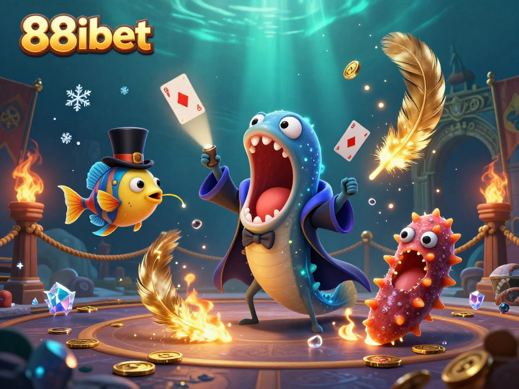 Engage with thrilling games and jackpots at 88ibet's vibrant underwater casino scene.