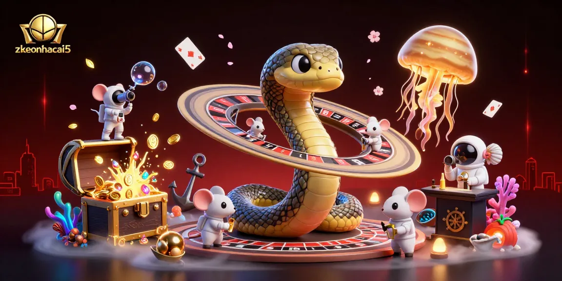 Bet small bets on zkeonhacai5’s roulette wheel, with astronomical characters enhancing the stakes.