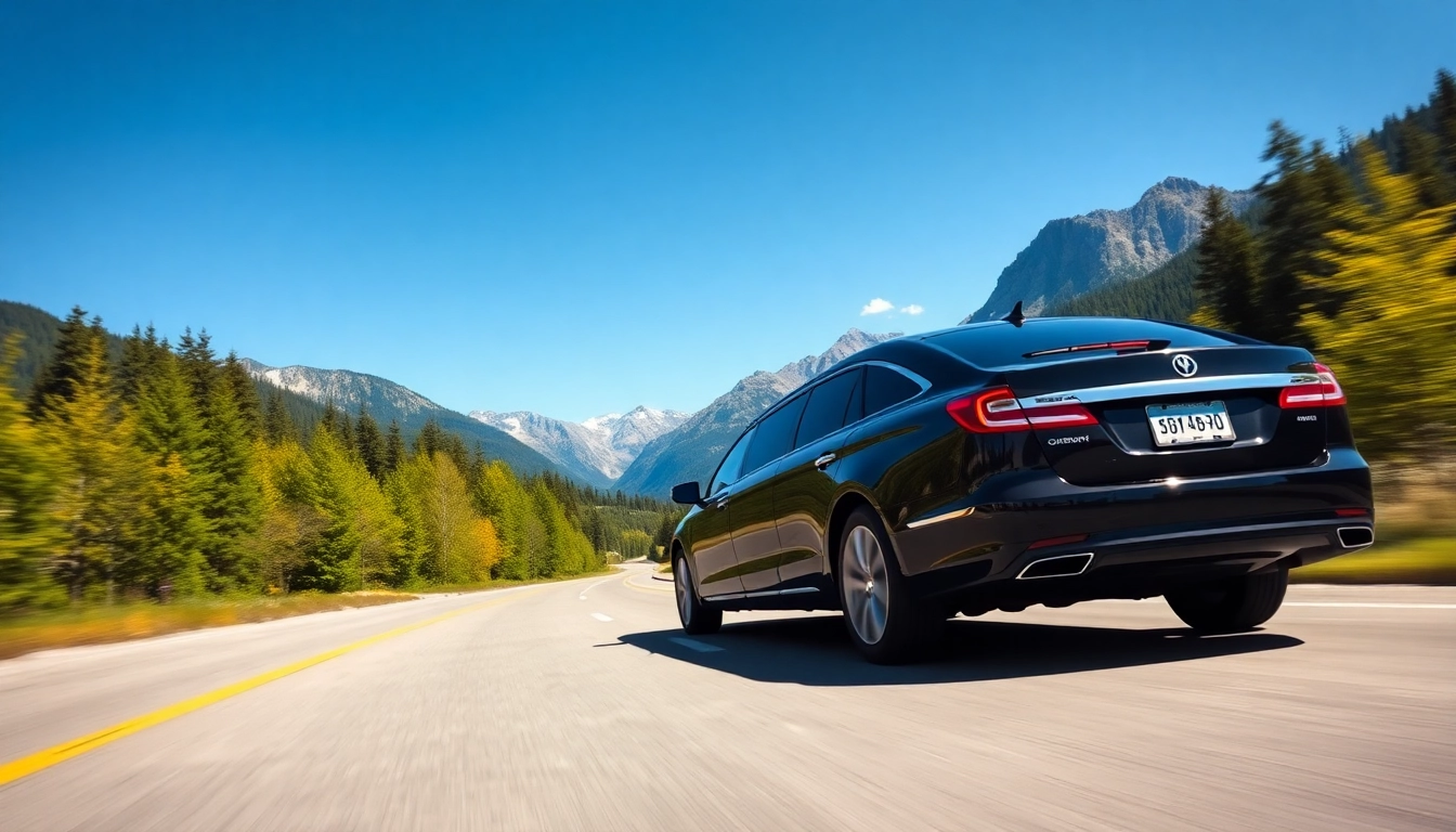 Enjoy a luxurious vancouver to whistler limo experience with stunning mountain views.