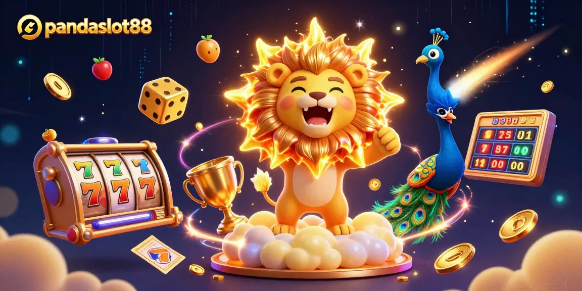Pandslot88 menghadirkan momen menang di slot dengan simbol beruntun, hadiah jackpot melimpah, dan suasana ceria permainan.