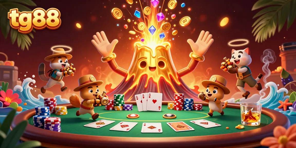 Experience thrilling wins at tg88 with a vibrant casino adventure featuring dynamic game elements and treasures.