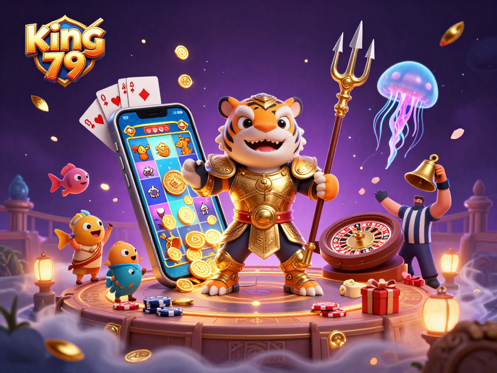 Engage with king 79 as a shark gladiator rules the underwater colosseum with thrilling slot games.