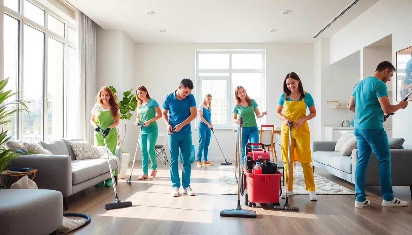 Experience thorough bond cleaning brisbane services with professional cleaners in action.