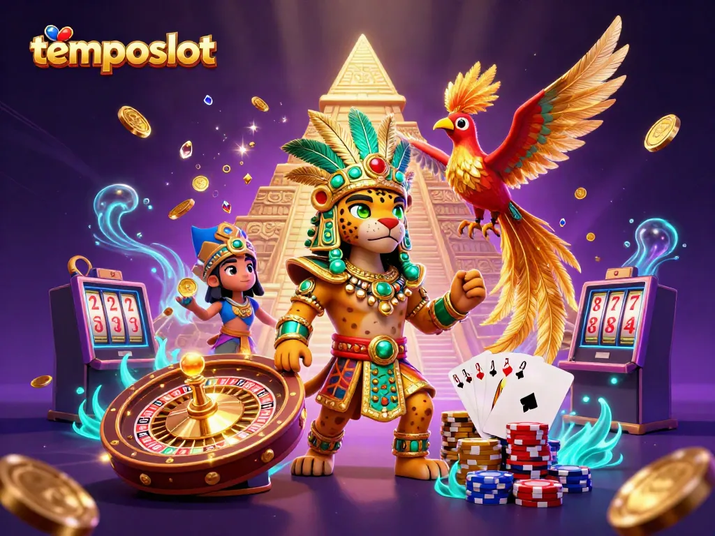 Rasakan pengalaman bermain slot di temposlot dengan tampilan 3D yang menarik dan dinamis.