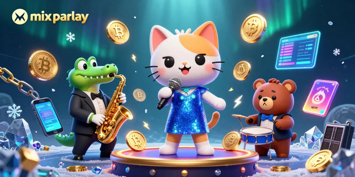 Mix parlay dengan kucing penyanyi jazzy, buaya dengan saksofon, dan beruang di kasino yang mewah.