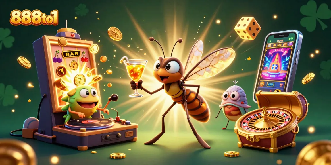 Experience winning moments with 888to1 in this captivating casino scene filled with excitement.