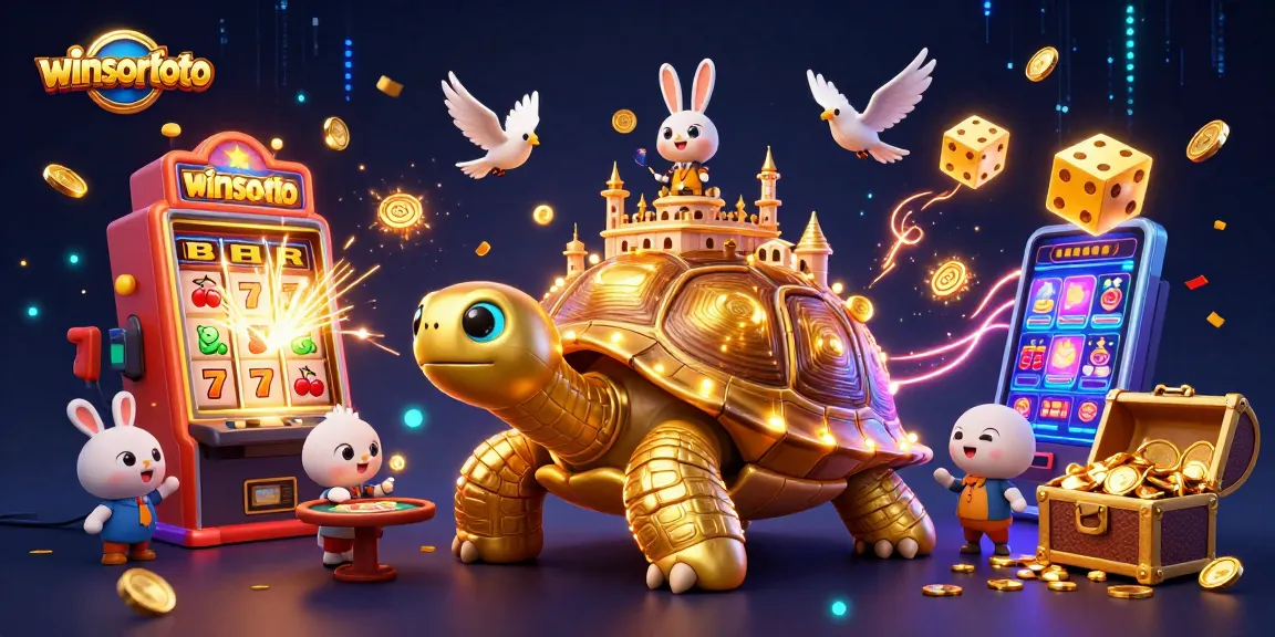 Menang besar di winsortoto dengan jackpot slot meledak, dadu emas, dan dealer kelinci