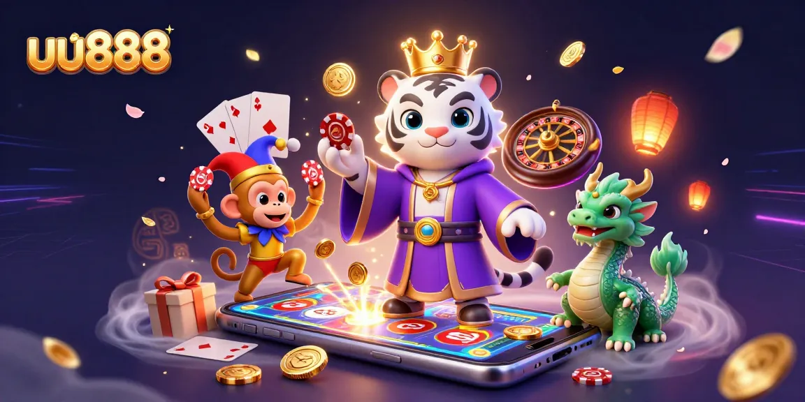 Engage with thrilling gameplay and bonuses at uu888 through vibrant 3D casino illustrations.