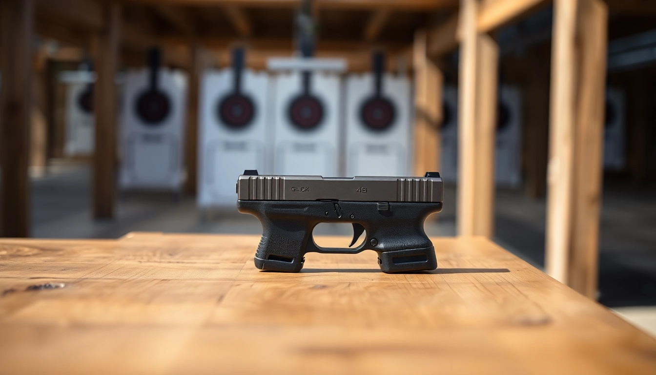 Examine a Glock 48 complete slide showcasing its sleek design and metallic finish.