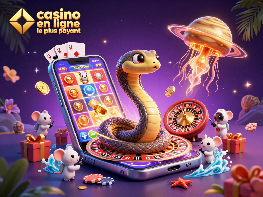 Jouer au casino en ligne le plus payant avec des astronautes plaçant des paris autour de la roulette.