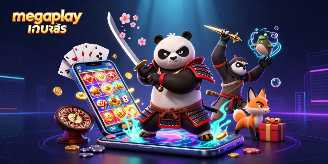 เล่นสล็อตออนไลน์ที่ megplay เว็บตรง รับโบนัสฟรี100% สัมผัสความสนุกได้